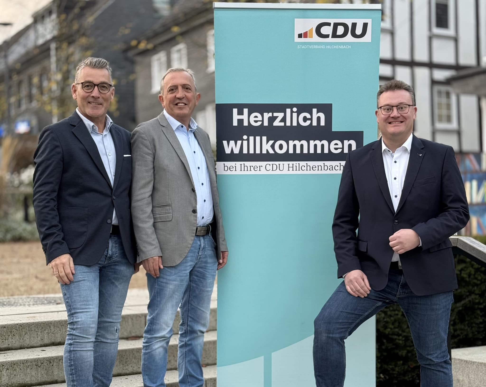 Bürgermeister Kyrillos Kaioglidis mit Vetretern des CDU Stadtverband Hilchenbach Bürgermeister Kyrillos Kaioglidis mit Vetretern des CDU Stadtverband Hilchenbach